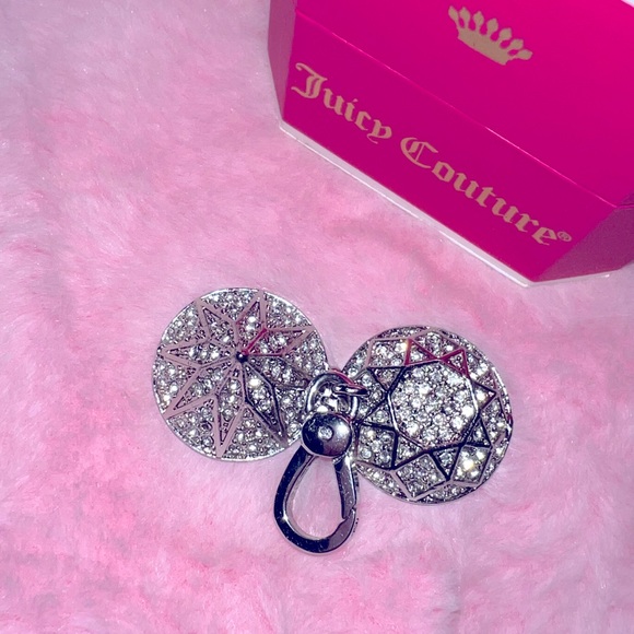 Y2K RARE Juicy Couture large opening diamond 💎 charm 🎀👑 - Picture 4 of 6